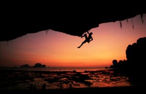 railay,beach,,krabi,province,,thailand,,3,april,1992,:,silhouette